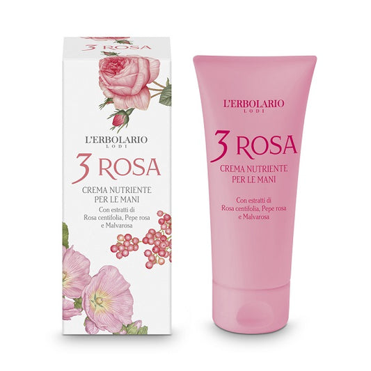 3 ROSA CREMA MANI NUTRIENTE