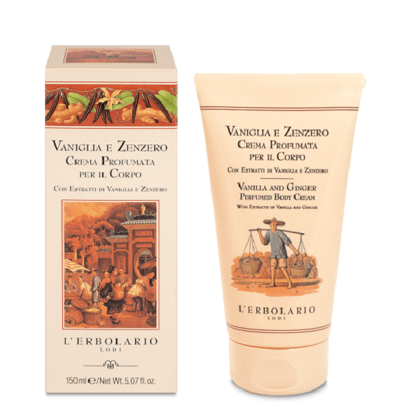 VANIGLIA E ZENZERO CREMA CORPO