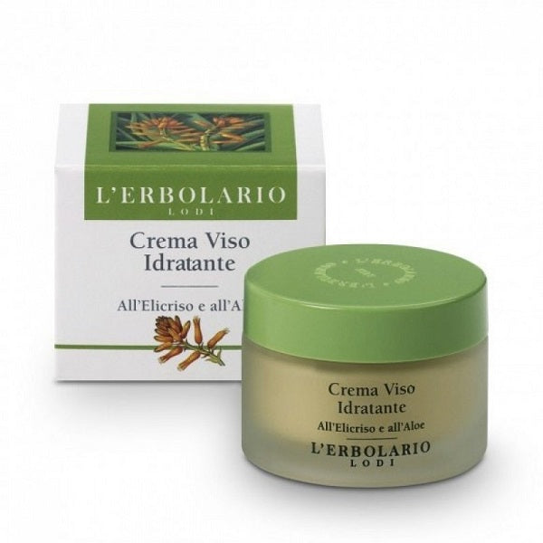 CREMA VISO IDRATANTE ALL'ESTRATTO DI ELICRISO E ALL'ALOE