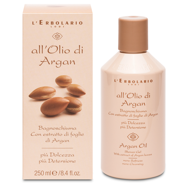 ALL'OLIO DI ARGAN BAGNOSCHIUMA