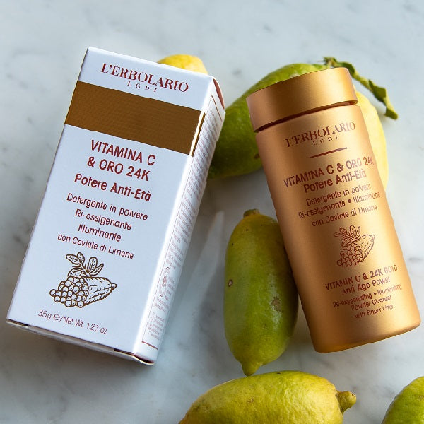 VITAMINA C E ORO 24 K DETERGENTE VISO